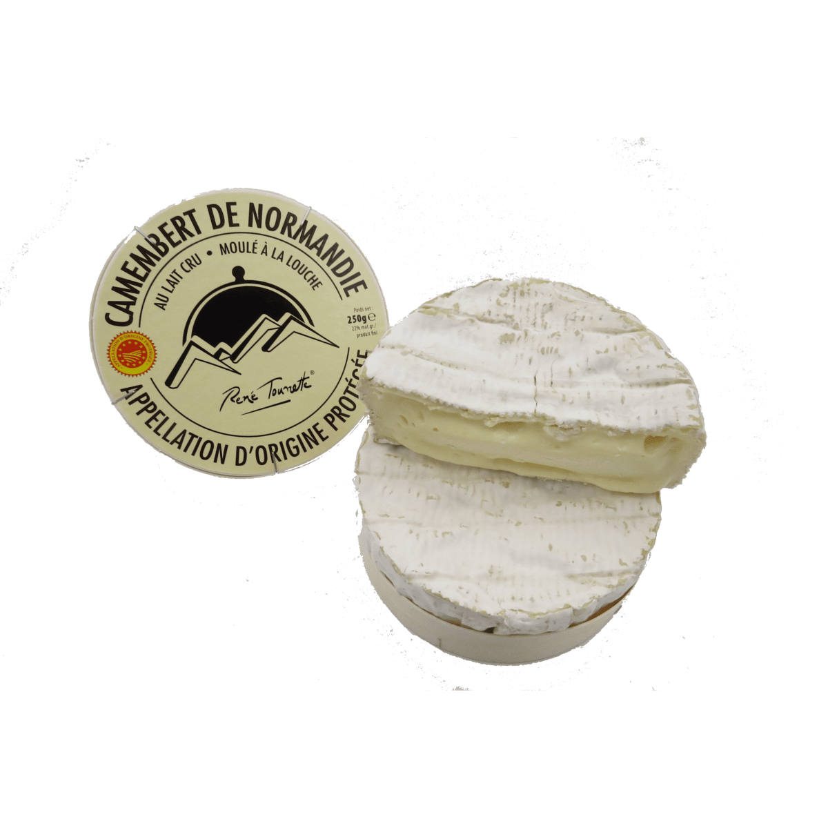 Camembert de Normandie AOP, 250 gr. Letz Online